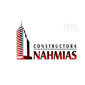 Logo de la constructora Nahmias, cliente de Pilotes Terratest