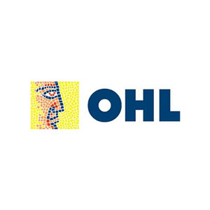 Logo de la empresa OHL, cliente de Pilotes Terratest