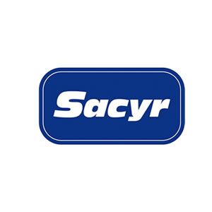 Logo de Sacyr, uno de los clientes de Pilotes Terratest