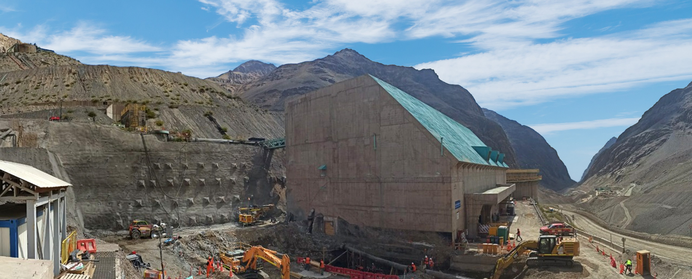 Finalizamos un Soil Nailing con Anclajes Permanentes para la División Andina de Codelco