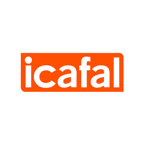 Logo de Icafal, uno de los clientes de Pilotes Terratest